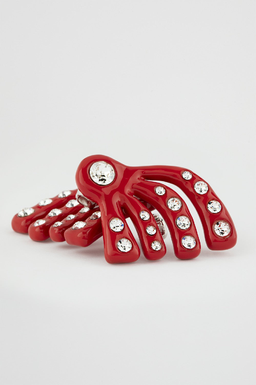 GRECE EARRINGS RED