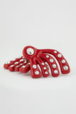 GRECE EARRINGS RED