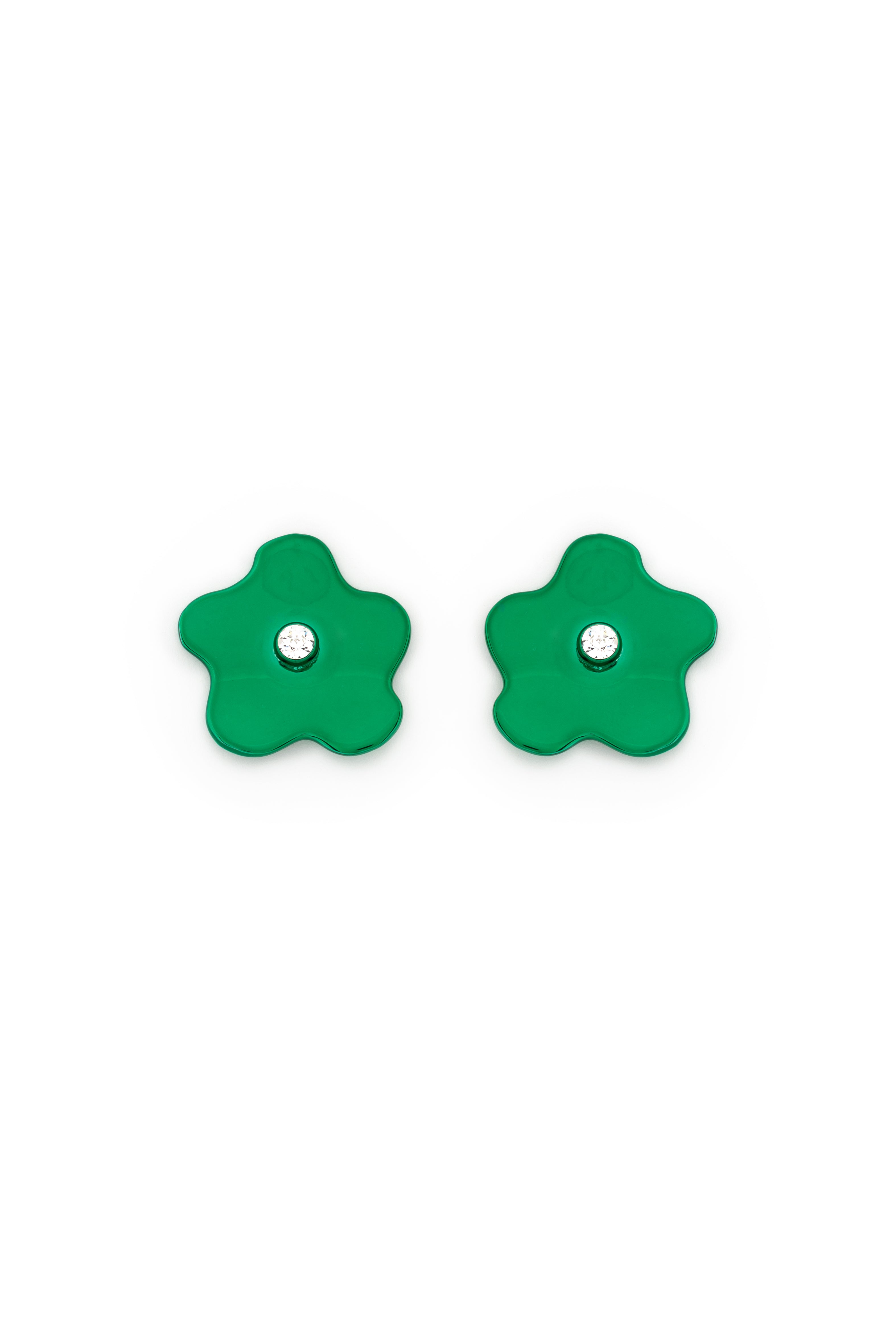 Rae Earrings Green