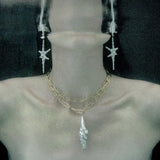 SADAF NECKLACE SILVER