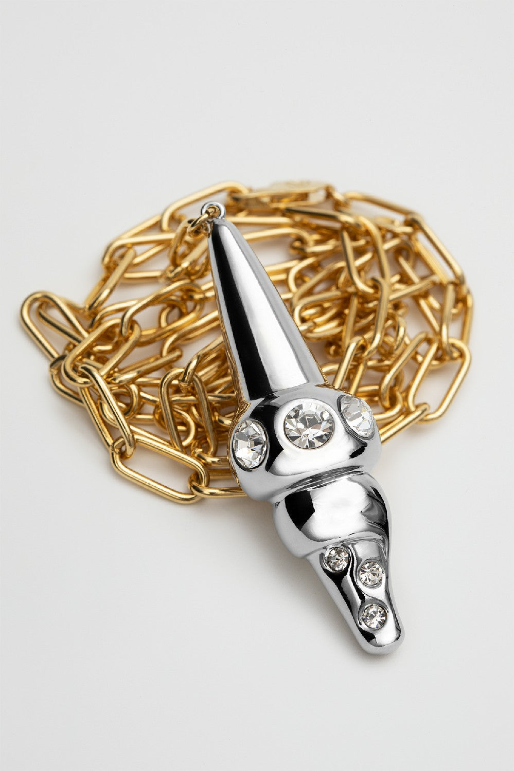 SADAF NECKLACE SILVER