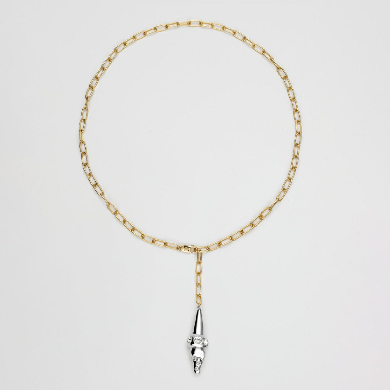 SADAF NECKLACE SILVER