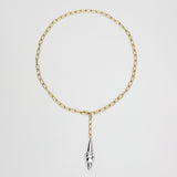 SADAF NECKLACE SILVER