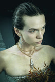 SADAF NECKLACE SILVER