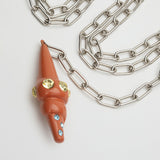 SADAF NECKLACE CORAL
