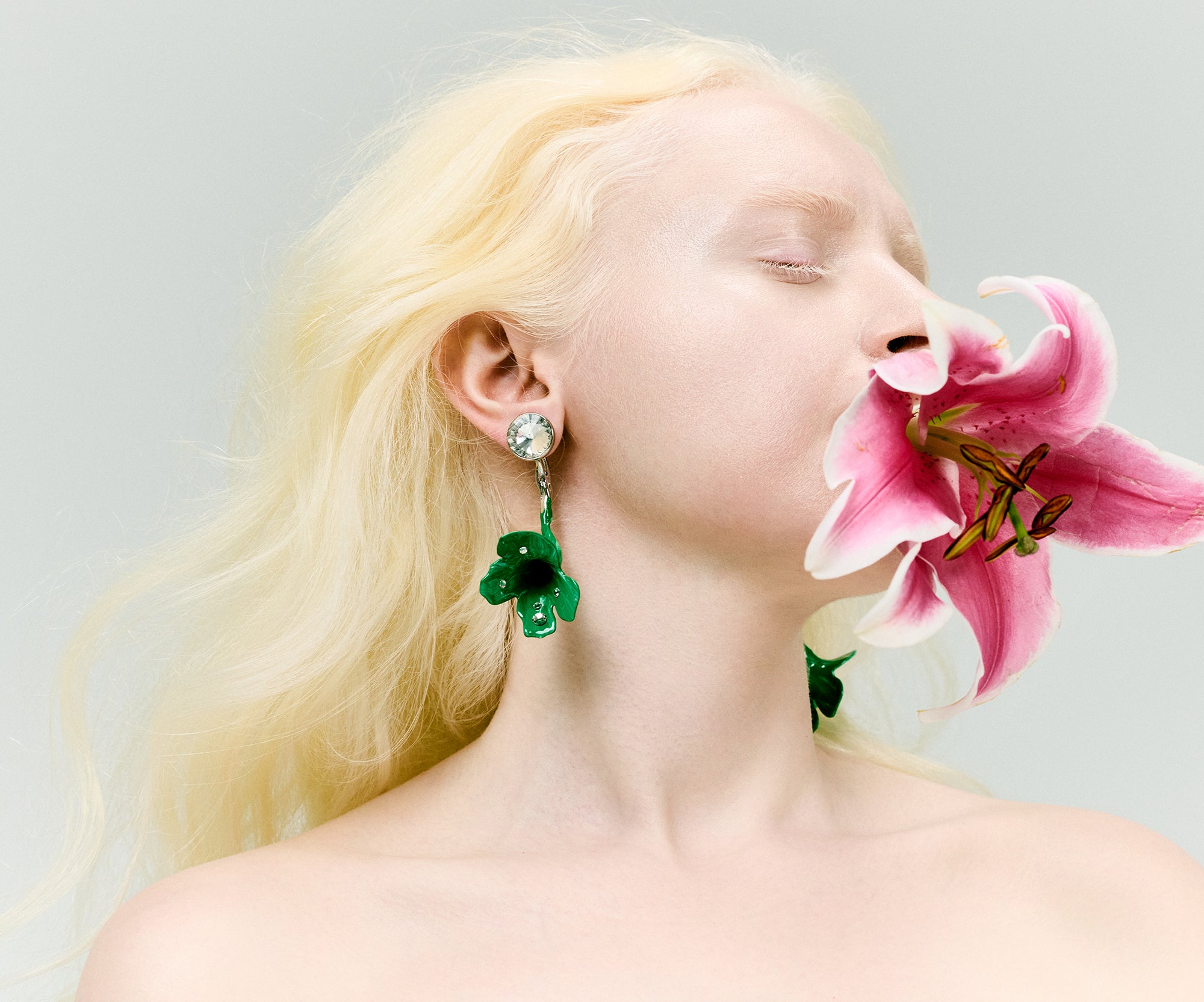 Jacaranda Earrings Green