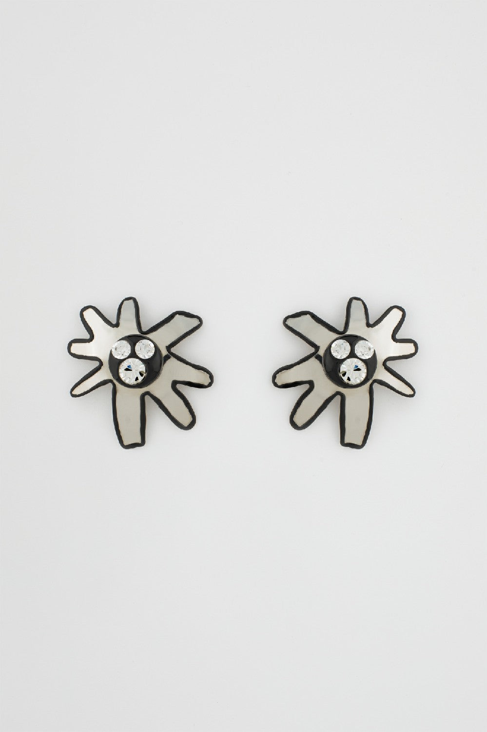 MOUDHI EARRINGS SILVER