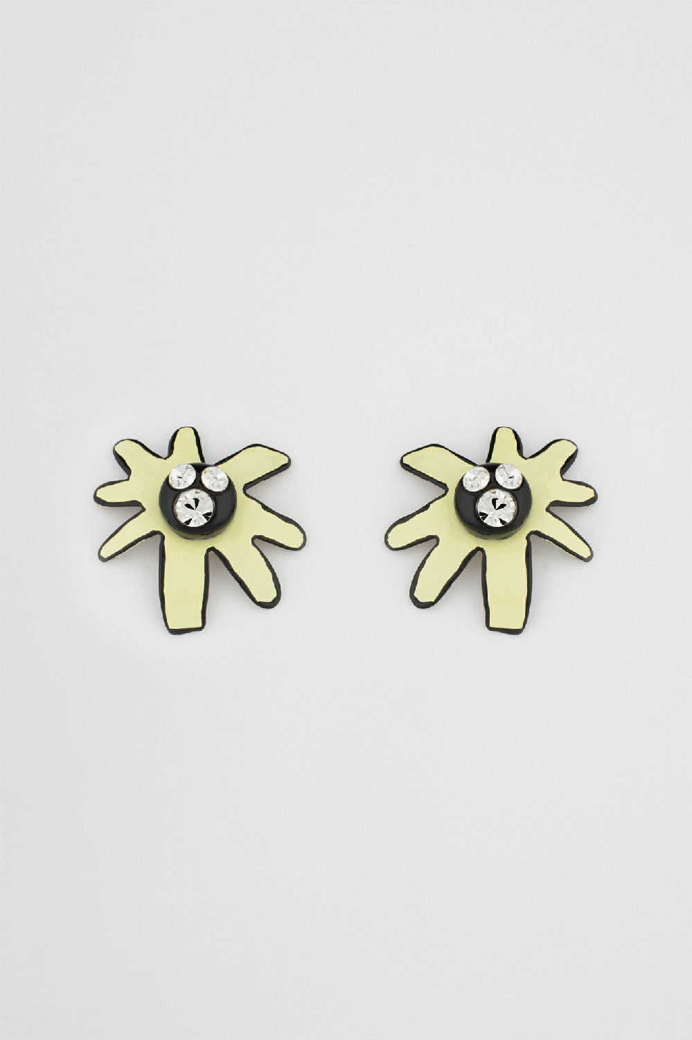 MOUDHI EARRINGS YELLOW