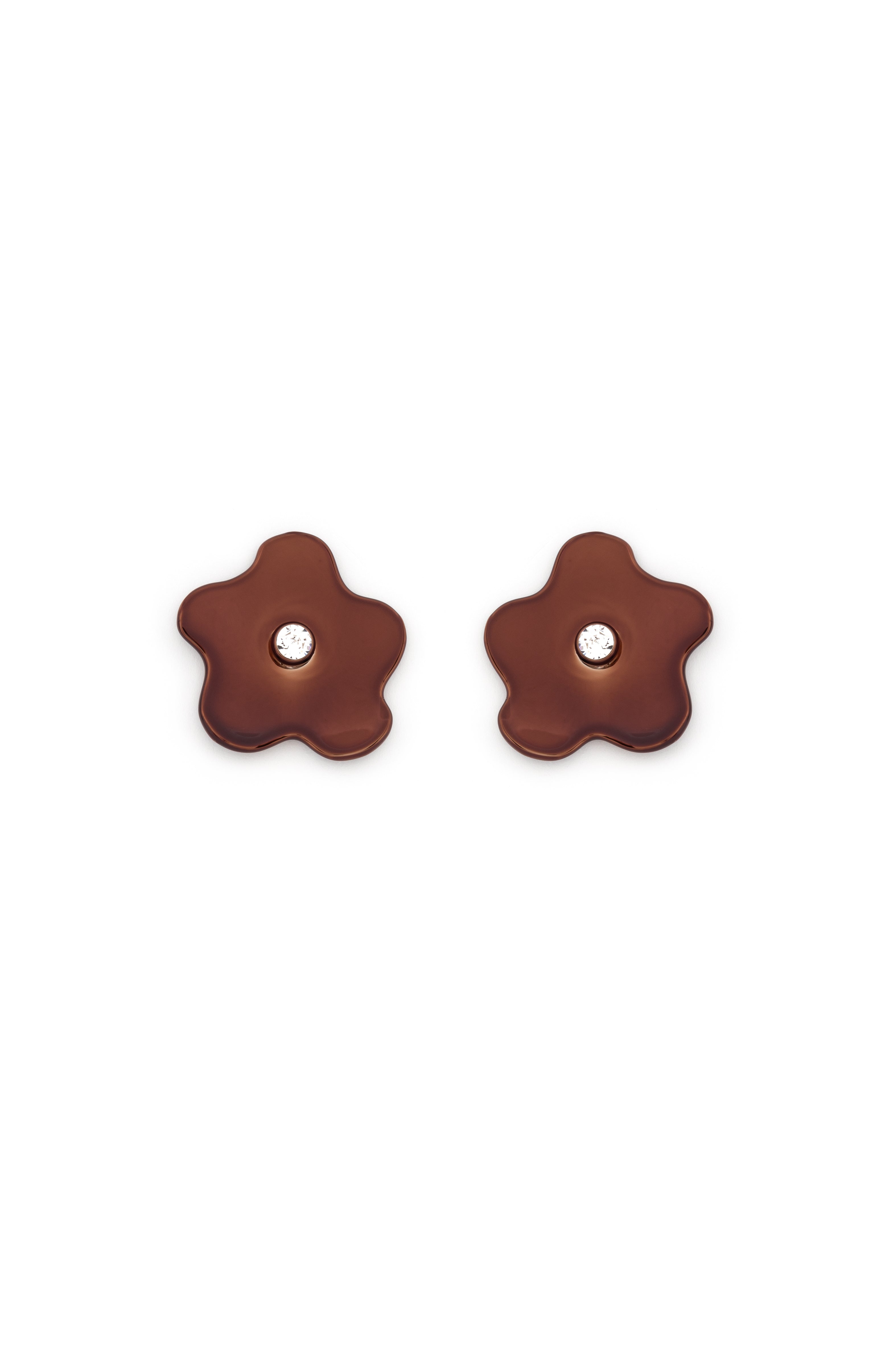 Rae Earrings Brown