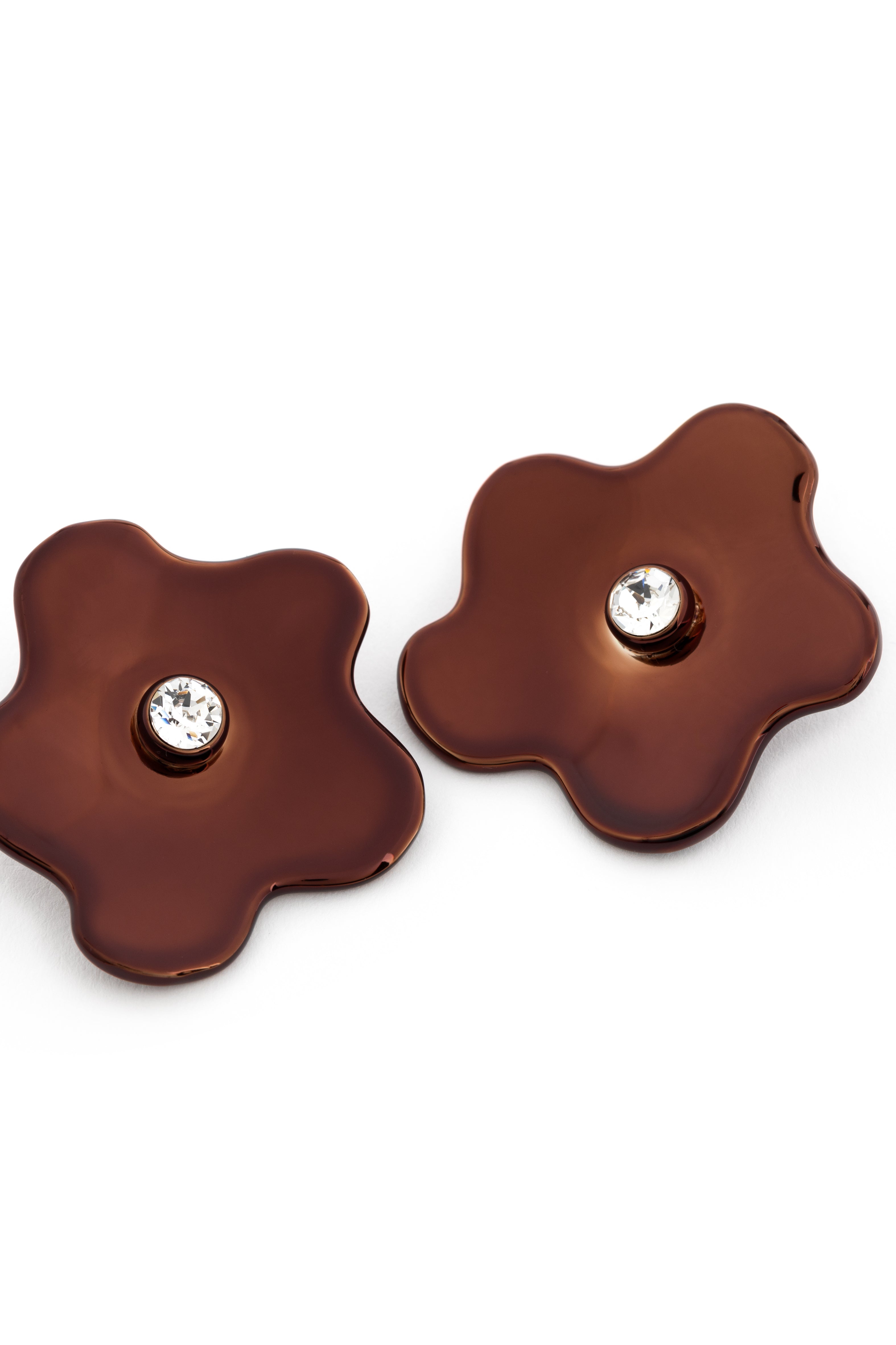 Rae Earrings Brown