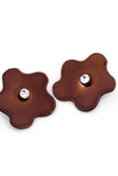 Rae Earrings Brown