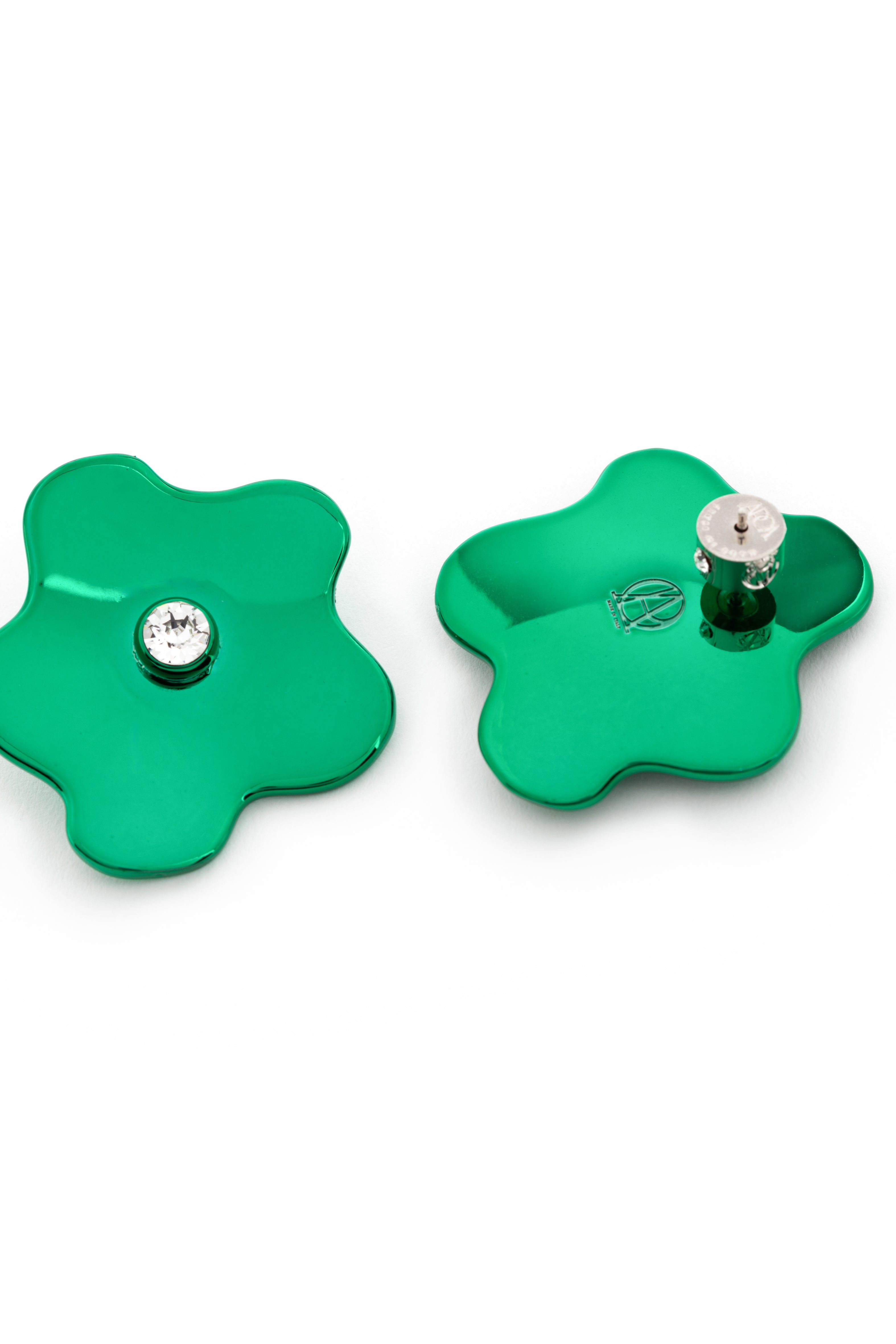 Rae Earrings Green