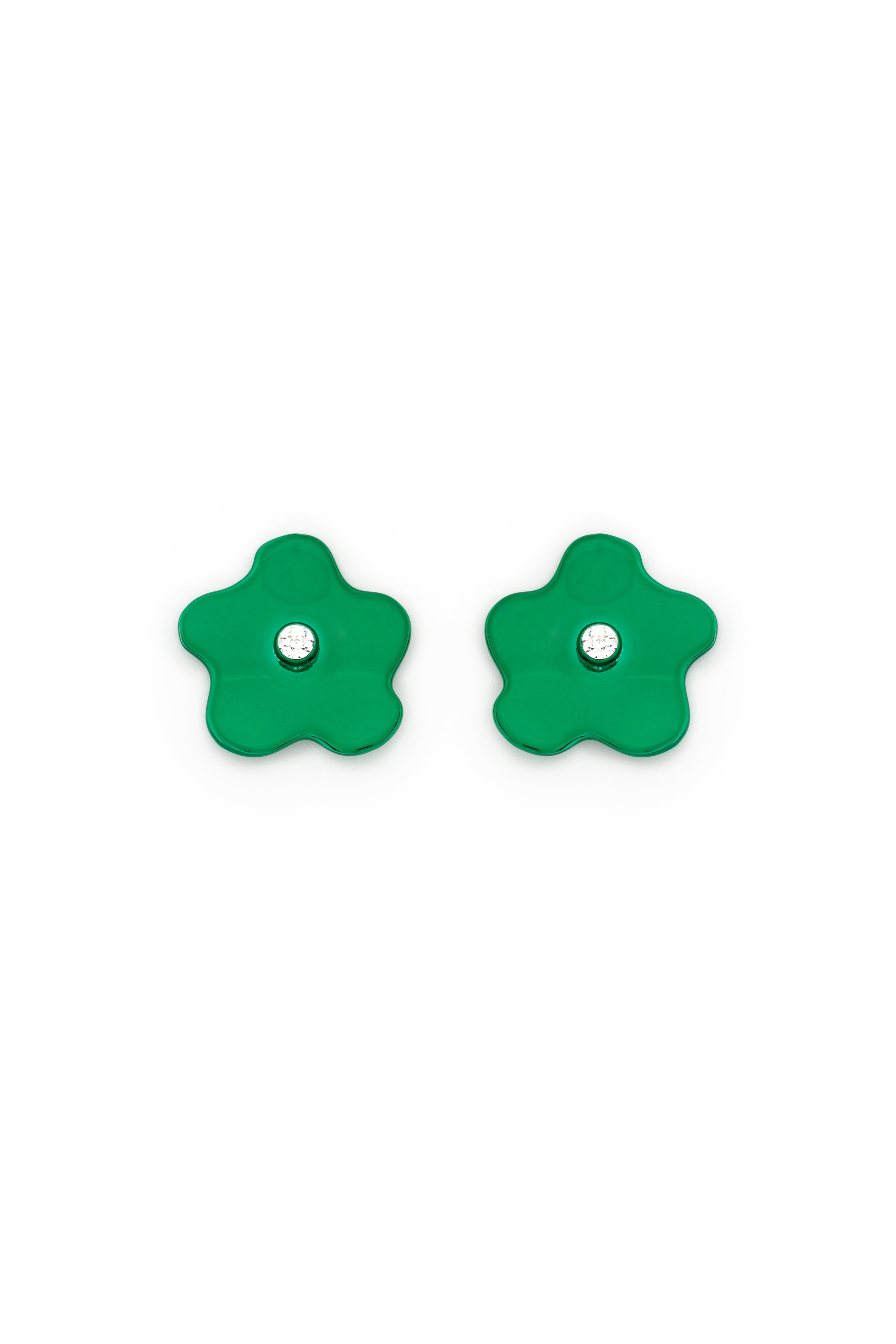 Rae Earrings Green