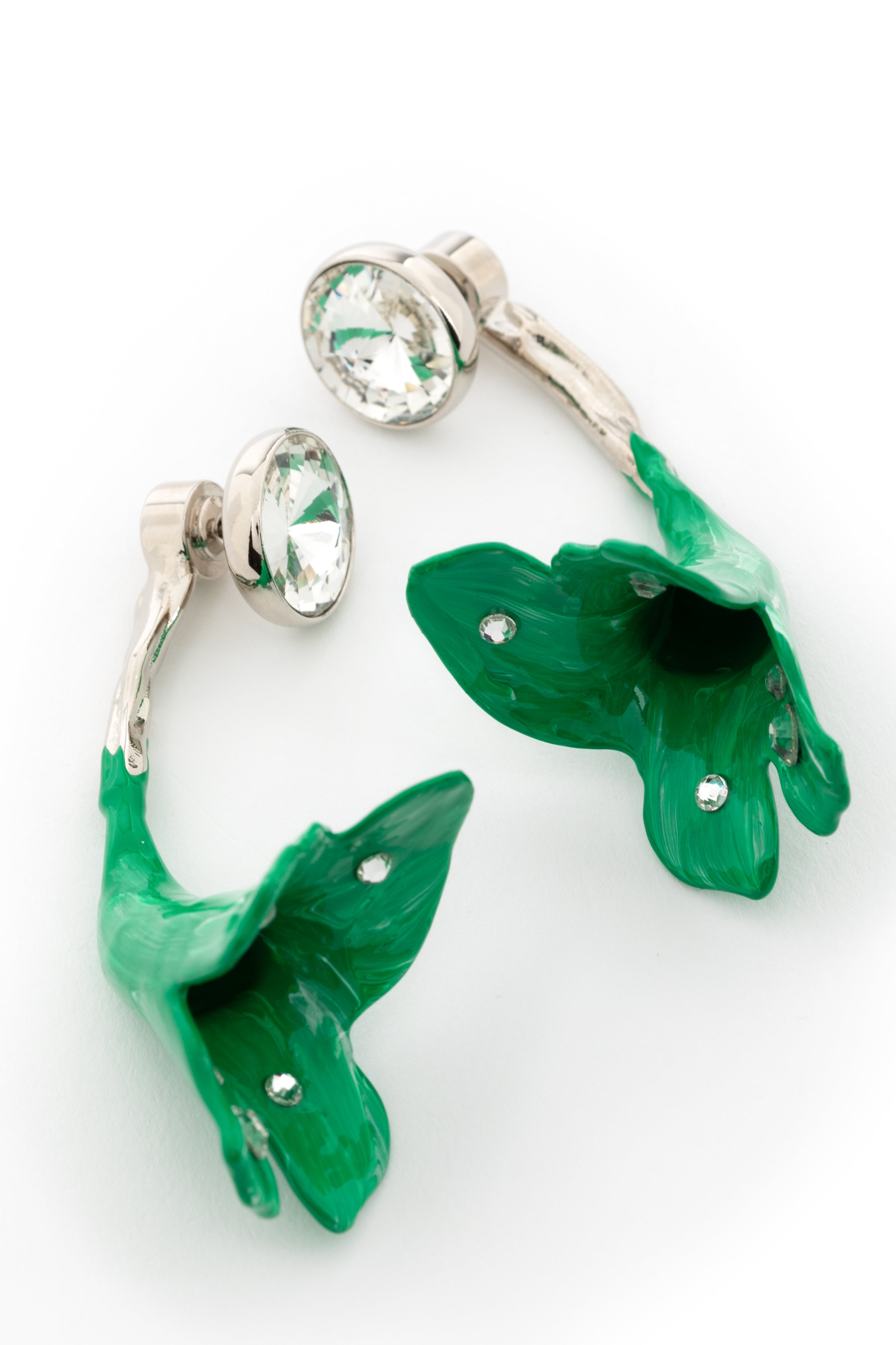 Jacaranda Earrings Green