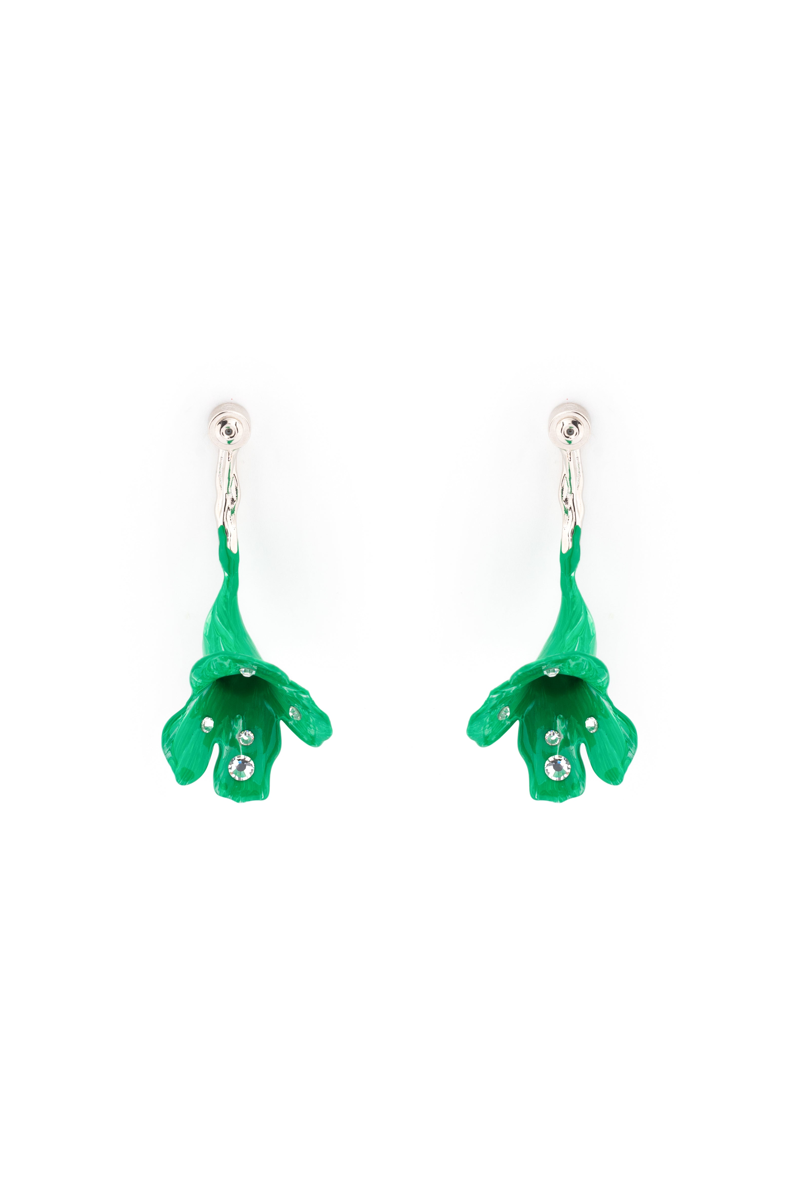 Jacaranda Earrings Green