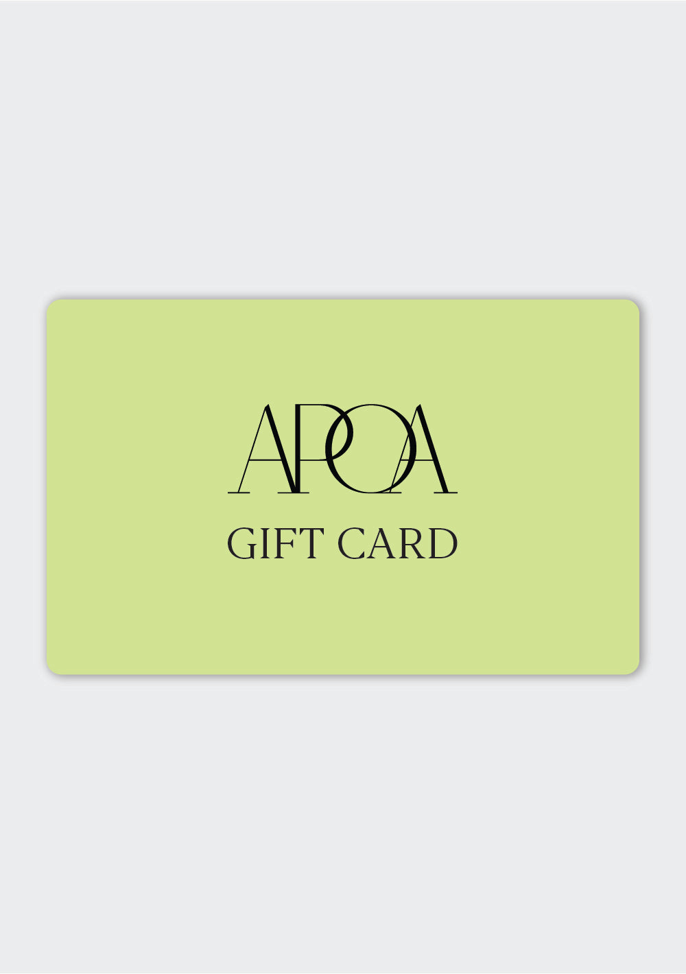 GIFT CARDS