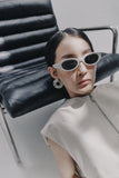 Bader Earrings Gunmetal