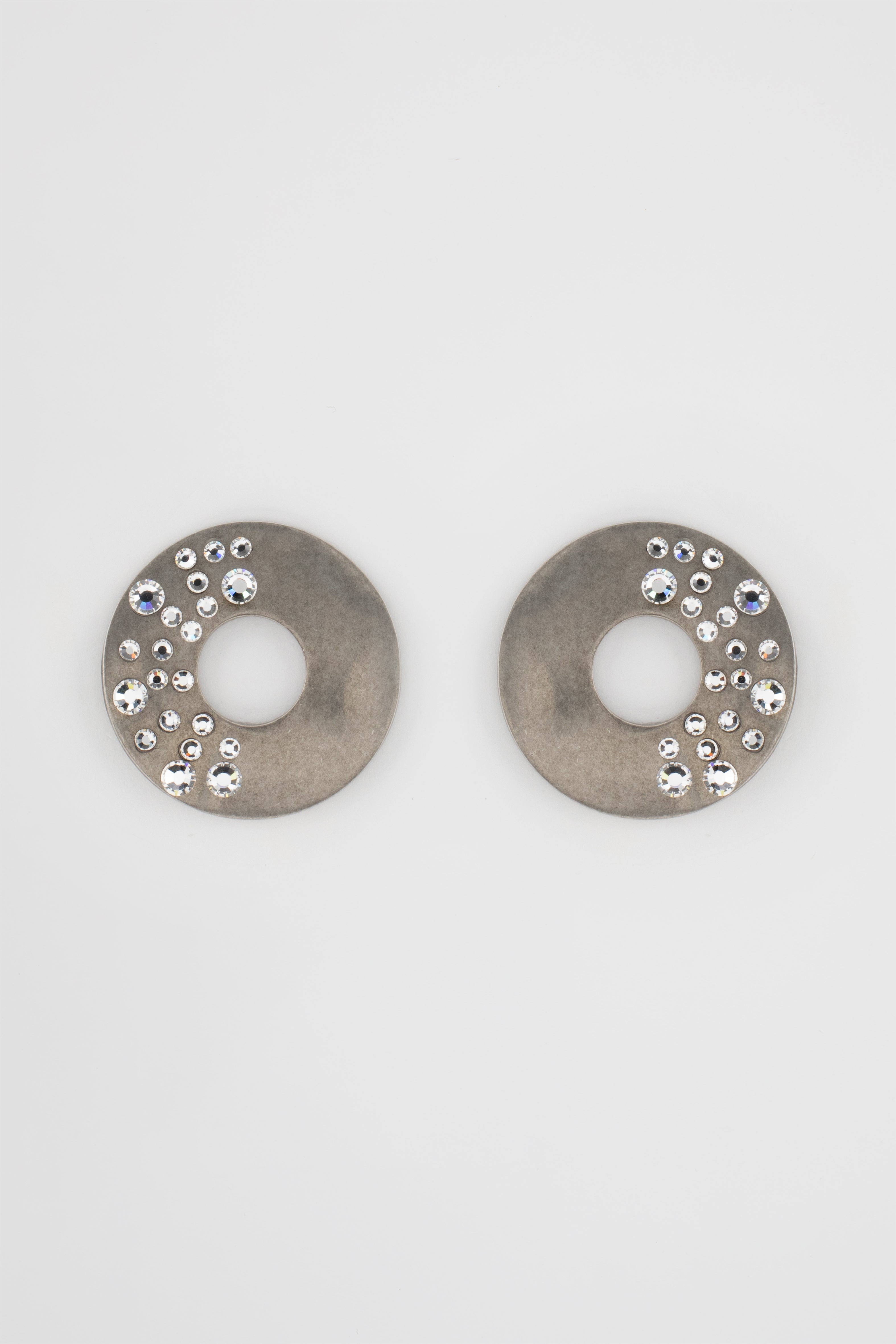 Bader Earrings (Gunmetal)