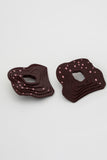 Falak Earrings Burgandy