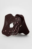 Falak Earrings Burgandy