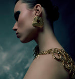 Falak Earrings Gold