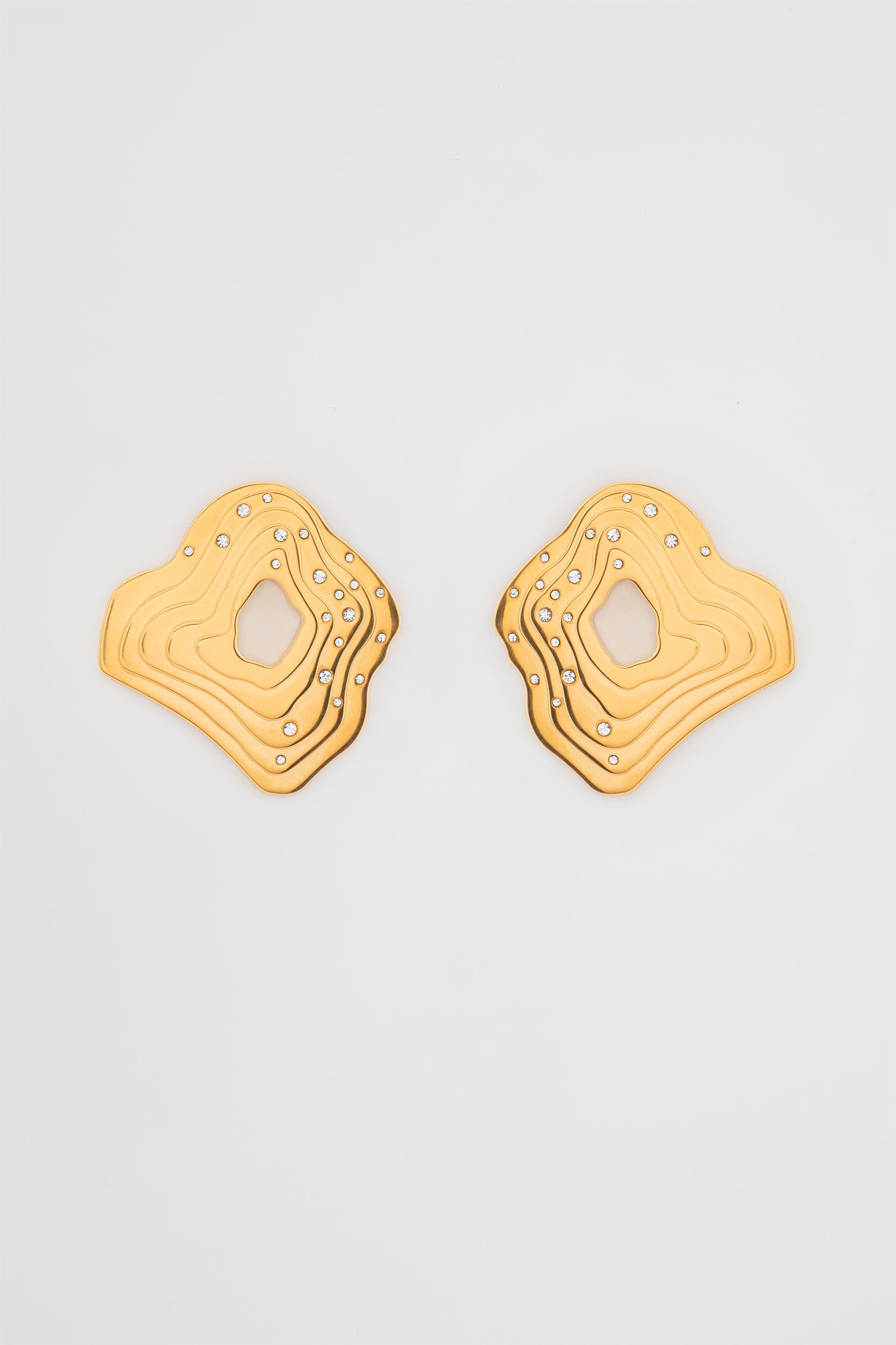 Falak Earrings Gold