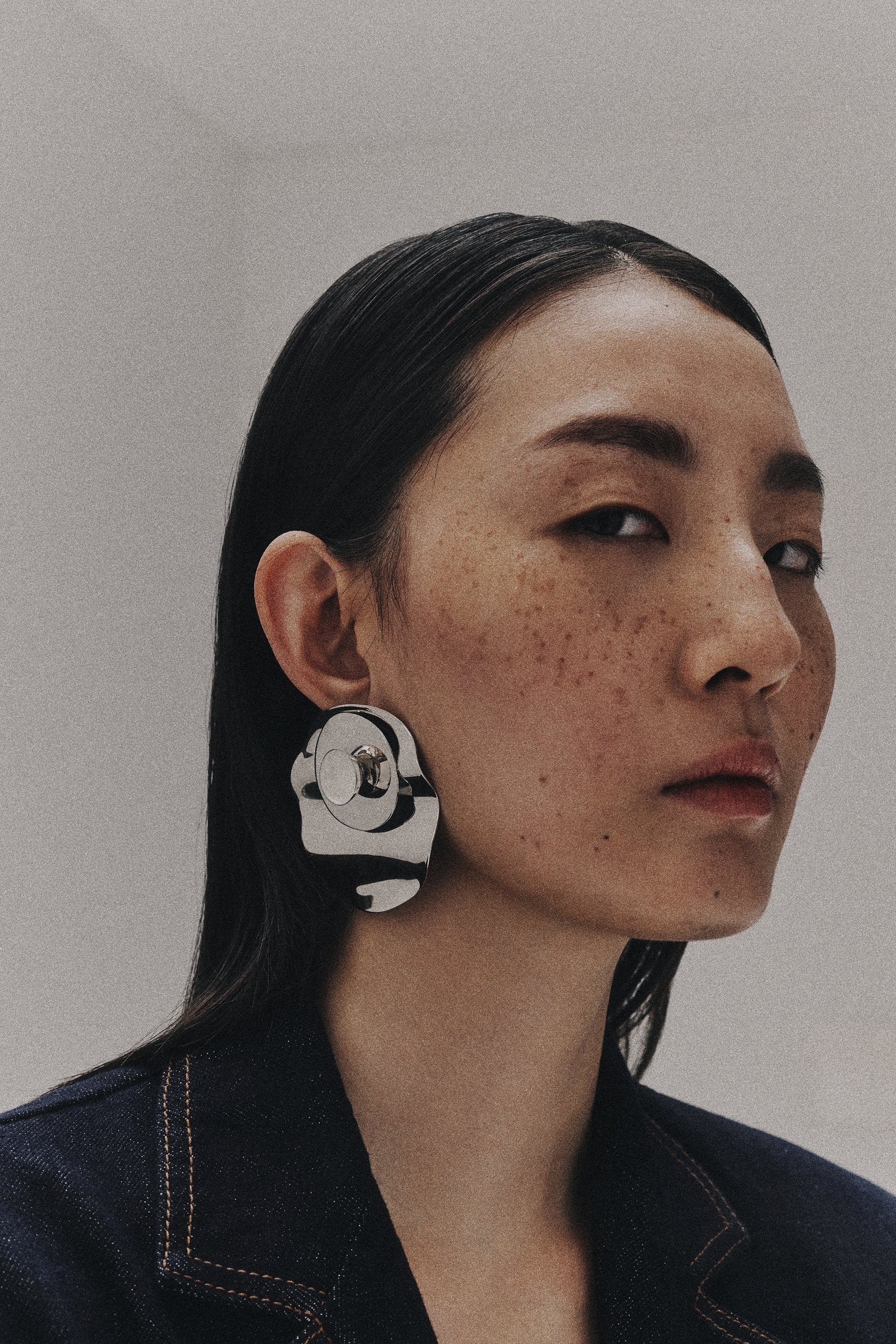 Kage Earrings Silver