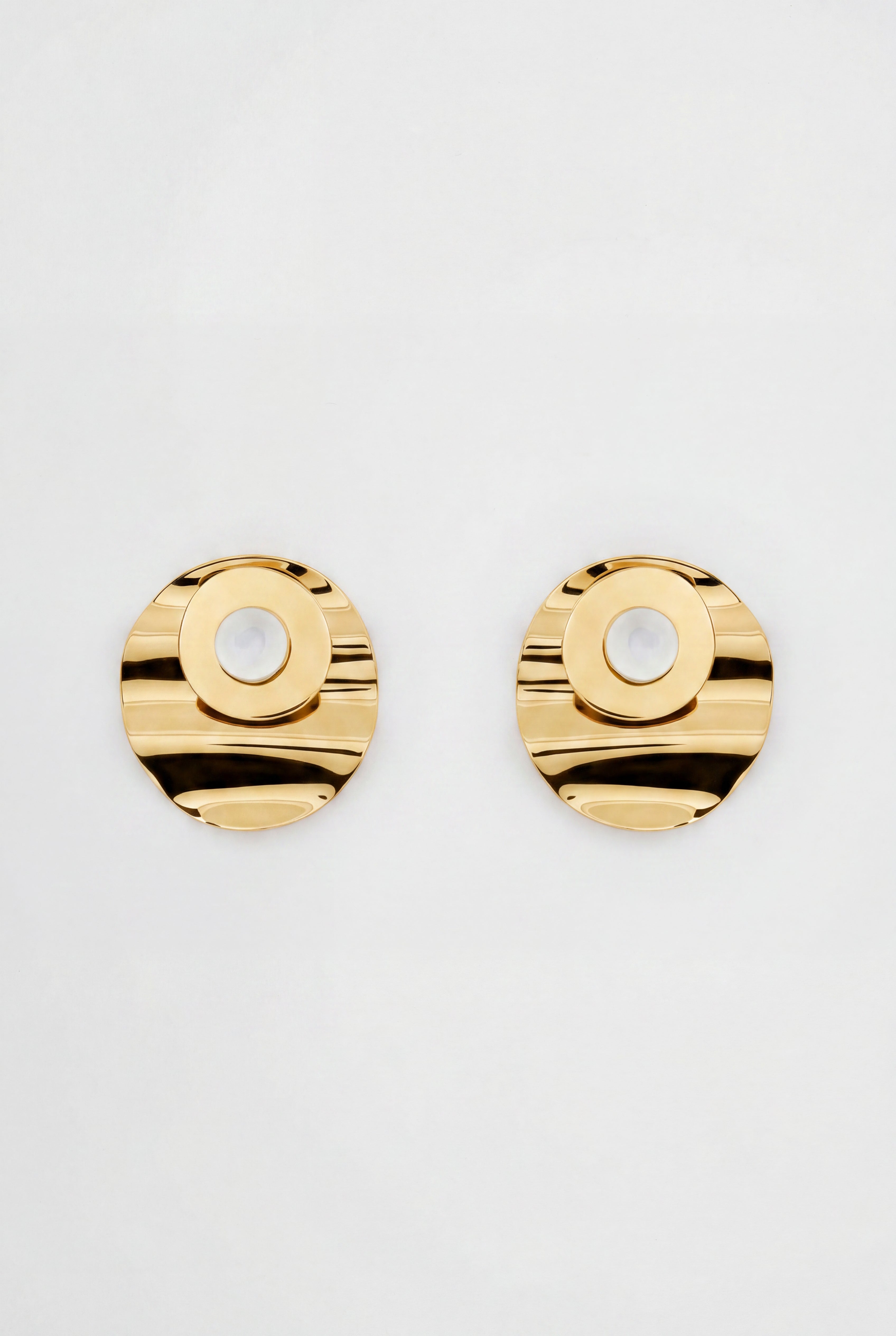 Kage Earrings Gold