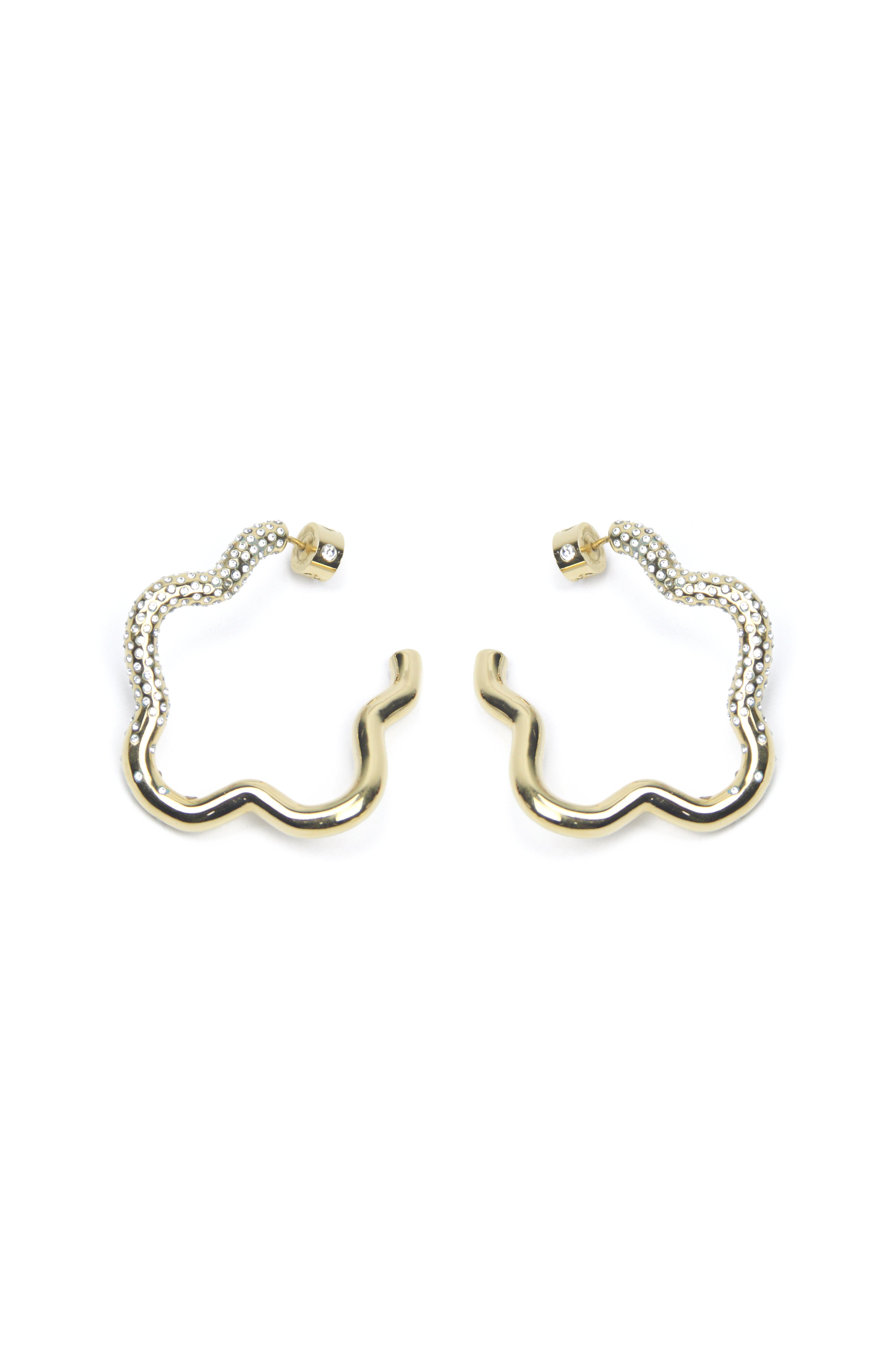 Abeer hoops large - gold