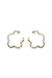 Abeer hoops large - gold